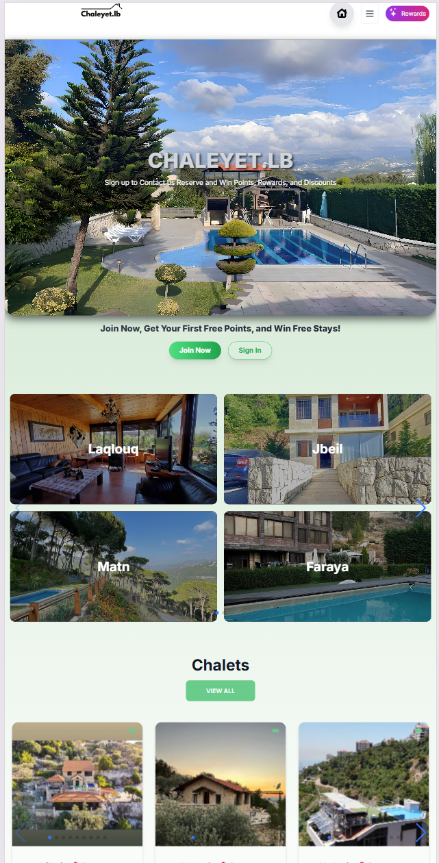 Chaleyet.com preview